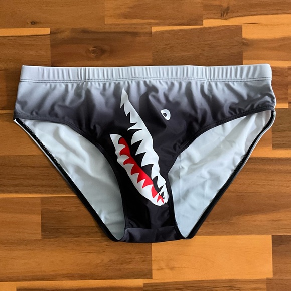 SHEIN Other - SHEIN “Shark Bite” Swim Brief